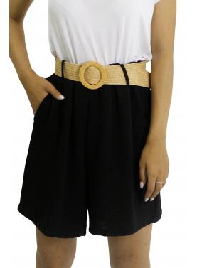 Shorts con cintura fantasia "Leila"
